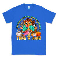 True Royal The Turkey Ain’t The Only Thing Lookin Thick & J Classic Tee - CowhideDigitalArt