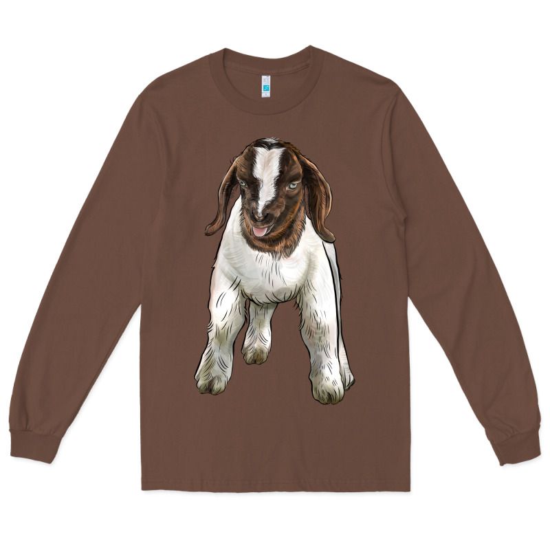 Baby Boer Goat Long Sleeve Tee by LillyAllenDesigns | Teevron