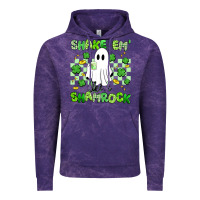 Cloud Purple shake em' like a shamrock Vintage Hoodie - Artiststas
