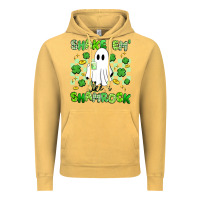 Vintage Mustard shake em' like a shamrock Vintage Hoodie - Artiststas