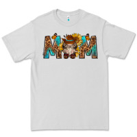 Mom With Bull Skull Premium Tee | Teevron