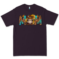 Plum mom with bull skull Premium Tee - texasbilliewilder