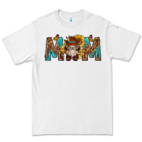 White mom with bull skull Premium Tee - texasbilliewilder