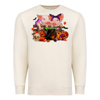 Sandshell halloween pigs Premium Sweatshirt - RanaPortraitStore