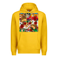 Lemon mexican  seamless pattern Premium Hoodie - texasbilliewilder