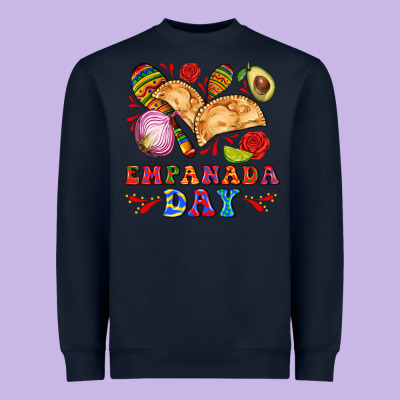 Empanada Day Heavyweight Sweatshirt Designed By Adodesignshop