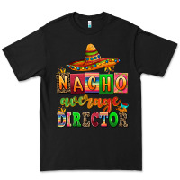 Black nacho average direktor Premium Tee - AdoDesignShop