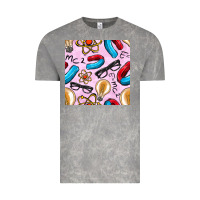 Cloud Rock physics seamless pattern Vintage Tee - BundleAndBundleShop