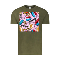 Physics Seamless Pattern Vintage Tee | Teevron