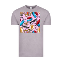 Vintage Zinc physics seamless pattern Vintage Tee - BundleAndBundleShop
