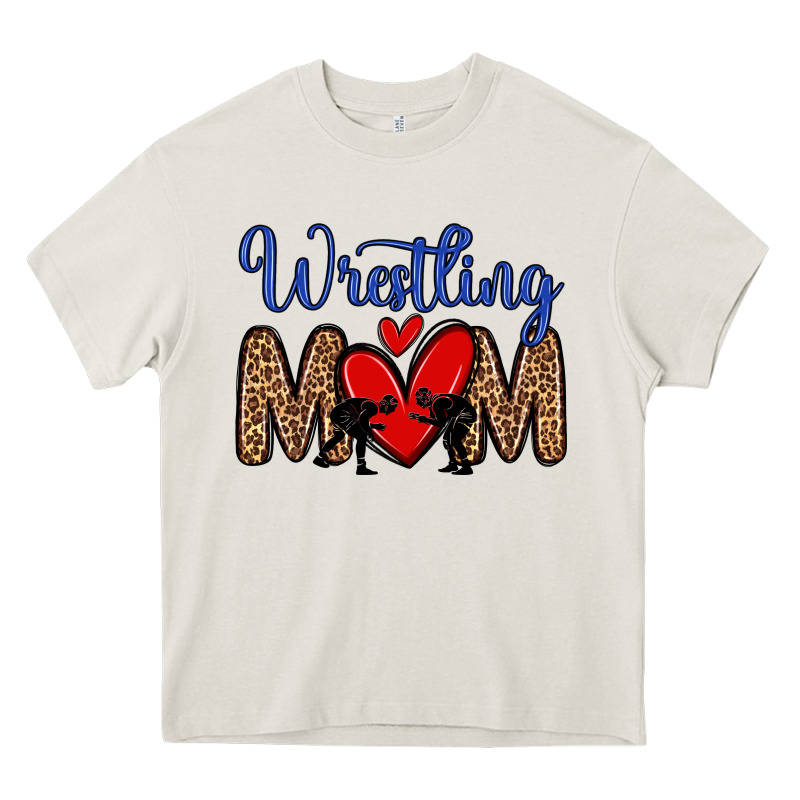 Wrestling Mom Heavy Core Tee by Zillion Design Studio | Teevron