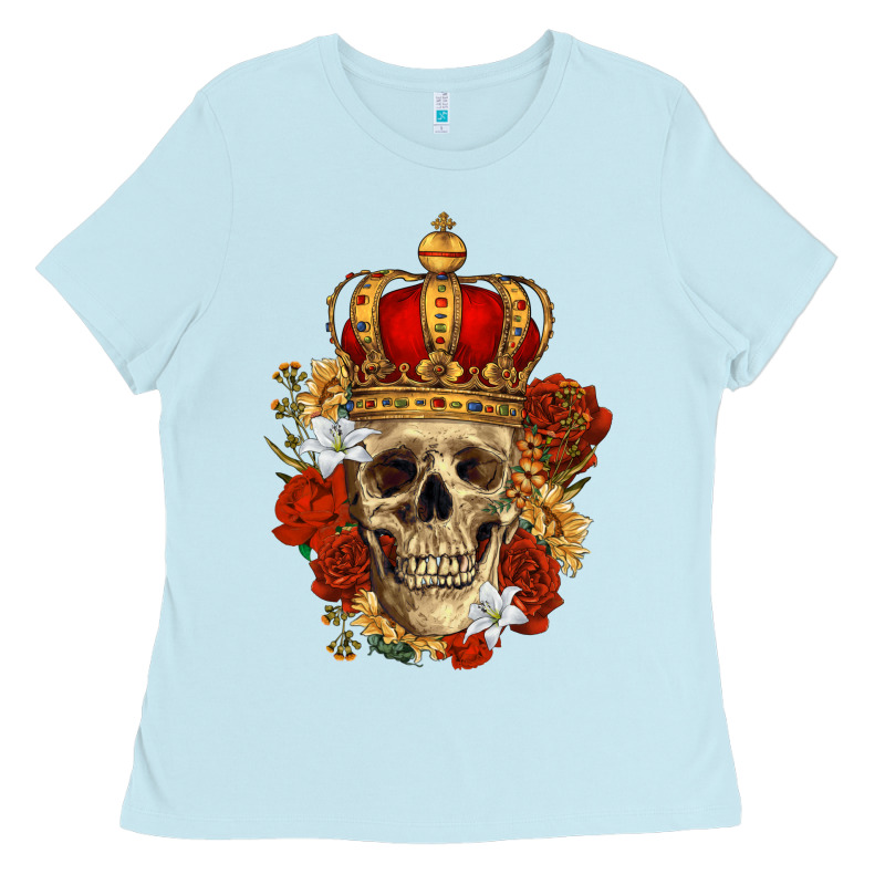 Skull King Ladies Tee by RanaPortraitStore | Teevron