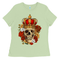 Matcha Skull King Ladies Tee - RanaPortraitStore