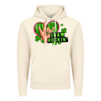 Vintage Artic shamrockin' rock n roll female hand Vintage Hoodie - Artiststas