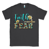 Smoke faith over fear with cross Classic Tee - BarkalooDesign