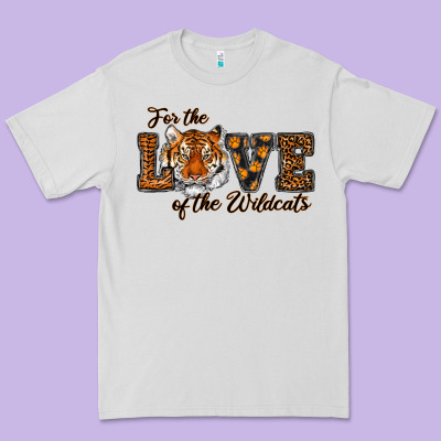 Love Of The Wildcats Premium Tee Designed By Ranaportraitstore