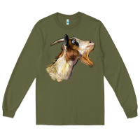 Army Green Tennessee Goat Head Long Sleeve Tee - LillyAllenDesigns