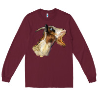 Burgundy Tennessee Goat Head Long Sleeve Tee - LillyAllenDesigns