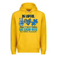 Lemon in april we wear blue Premium Hoodie - JahusDesignShop