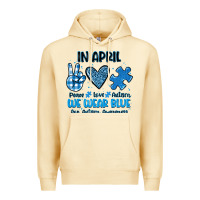 Pina Colada in april we wear blue Premium Hoodie - JahusDesignShop