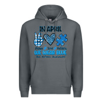 Rock in april we wear blue Premium Hoodie - JahusDesignShop