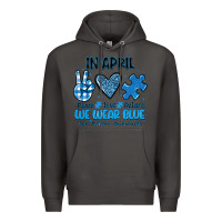 Smoke in april we wear blue Premium Hoodie - JahusDesignShop