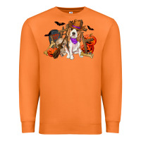 Carrot Halloween beagle dog Premium Sweatshirt - RanaPortraitStore