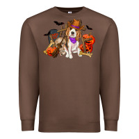 Chestnut Halloween beagle dog Premium Sweatshirt - RanaPortraitStore