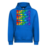 Cobalt Rights rights rights pride Urban Hoodie - CowGirlArtShop