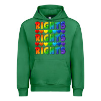Emerald Rights rights rights pride Urban Hoodie - CowGirlArtShop