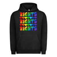 Pigment Black Rights rights rights pride Urban Hoodie - CowGirlArtShop