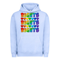 Pigment Grape Ice Rights rights rights pride Urban Hoodie - CowGirlArtShop
