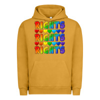 Pigment Peanut Butter Rights rights rights pride Urban Hoodie - CowGirlArtShop