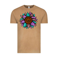 Vintage Camel sunflower leopard color Vintage Tee - JahusDesignShop