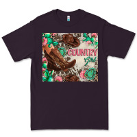 Plum country girl Premium Tee - Zillion Design Studio