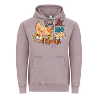 Vintage Zinc local egg dealer Vintage Hoodie - Artiststas