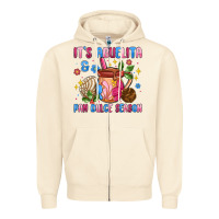 Sandshell its abuelita and pan dulce season Zipper Hoodie - MaliasSmallBusiness