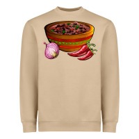 Mushroom chilli con carne Heavyweight Sweatshirt - AdoDesignShop