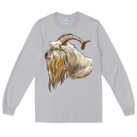 Moon Dust kiko goat face Long Sleeve Tee - LillyAllenDesigns