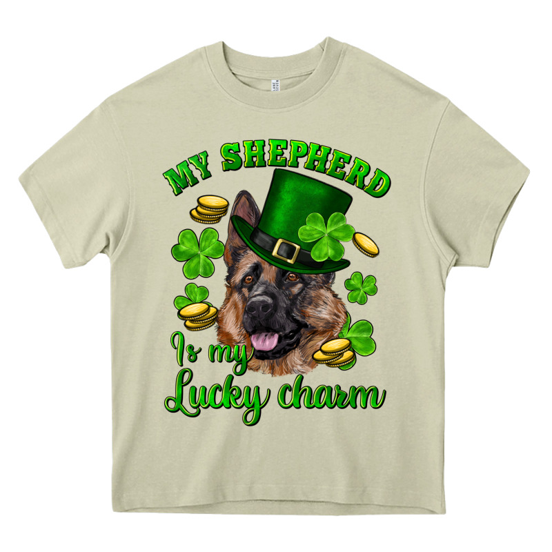 St.patrick's Day My Shepherd Is My Lucky Charm Heavy Core Tee by RanaPortraitStore | Teevron