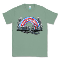 Sage American rainbow Classic Tee - NancyCooperArtShop