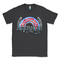 Smoke American rainbow Classic Tee - NancyCooperArtShop