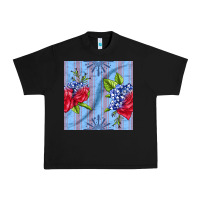 Black patriotic rose Urban Heavy Tee - BundleAndBundleShop
