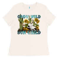 Bone grow wild sun child tbw Ladies Tee - texasbilliewilder