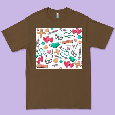 Nurse Premium Tee Designed By Zillion Design Studio