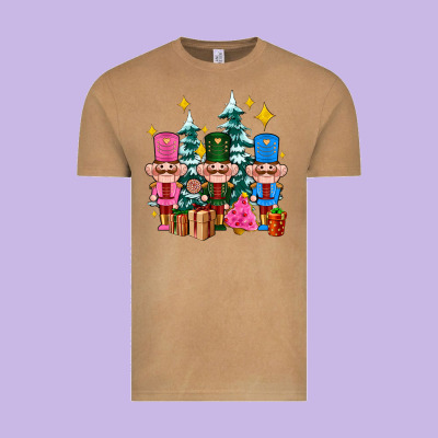 Nutcrackers And Gifts Ado Vintage Tee Designed By Adodesignshop