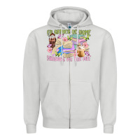Dove Grey id rather be home finishing my tbr pile Zipper Hoodie - MaliasSmallBusiness