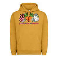 Pigment Peanut Butter Peace love Easter Day Urban Hoodie - HowdyJamesFarm