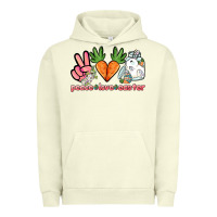 Pigment Pistachio Peace love Easter Day Urban Hoodie - HowdyJamesFarm