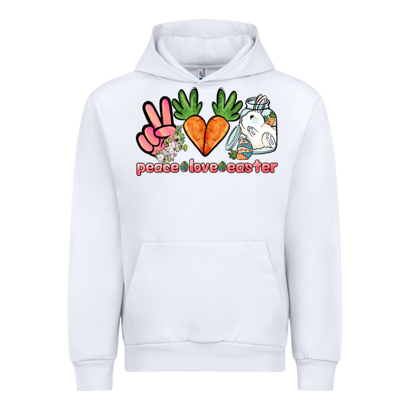 Peace Love Easter Day Urban Hoodie by HowdyJamesFarm | Teevron